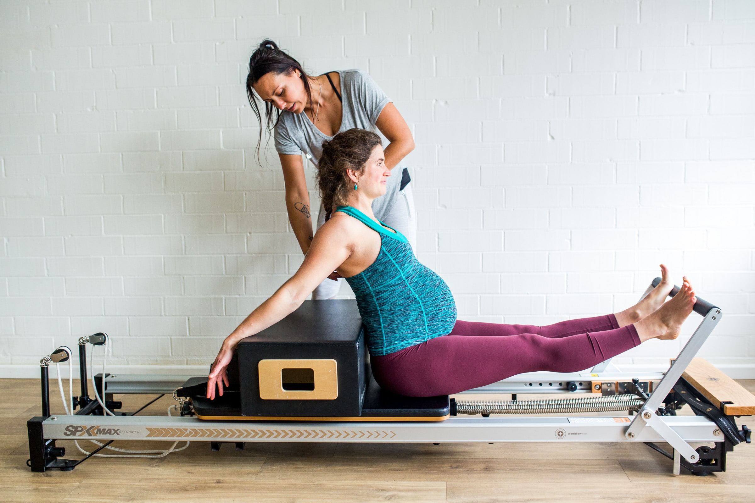 Enjoy modified and safe pilates classes during your pregnancy, and still get a workout!